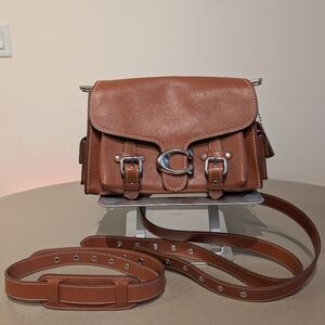 Coach Western Tabby Burnished Amber